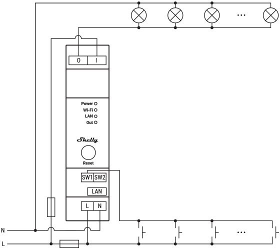 Файл:Controlling lights with Shelly Pro 1 V1 and multiple buttons.png
