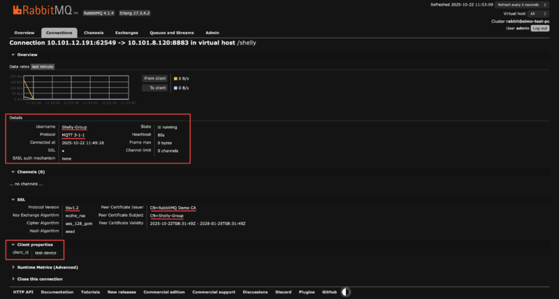 Файл:RabbitMQ Web UI Connection Info.png
